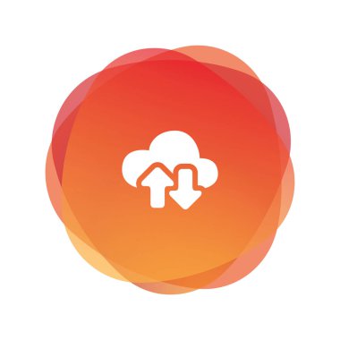 bulut hesaplama kavramı, vektör illüstrasyonu 