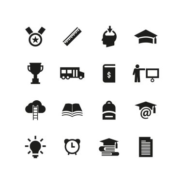 Web simgeler kümesi. vektör çizim 