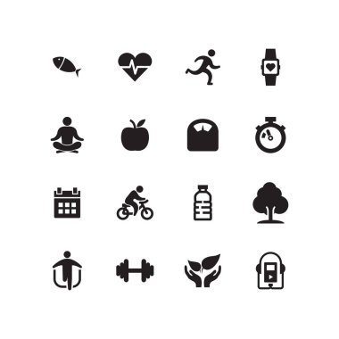 Web simgeler kümesi. vektör çizim 