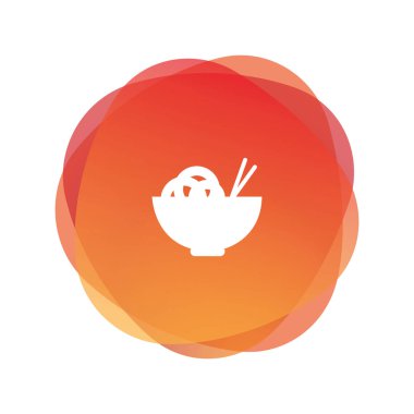 Şehriye kavramı, vektör çizim 