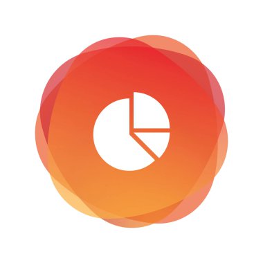 Pasta grafiği kavramı, vektör çizim 