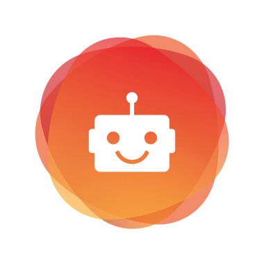 Robo Danışmanı kavramı, vektör çizim 