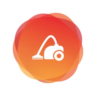 Elektrikli süpürge kavramı, vektör çizim 