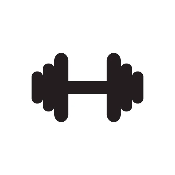Weightlifting Icon Concept Isolated White Background — Stock Photo, Image