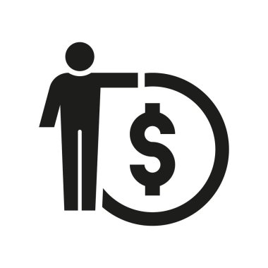 Finans uzmanları simgesi kavramı