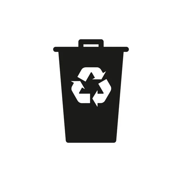 Avfall Återvinning Ikon Konceptet — Stockfoto