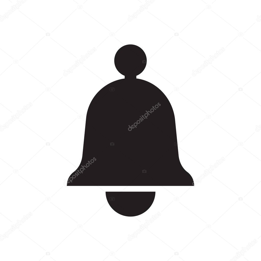 BELL ICON CONCEPT isolated on white background