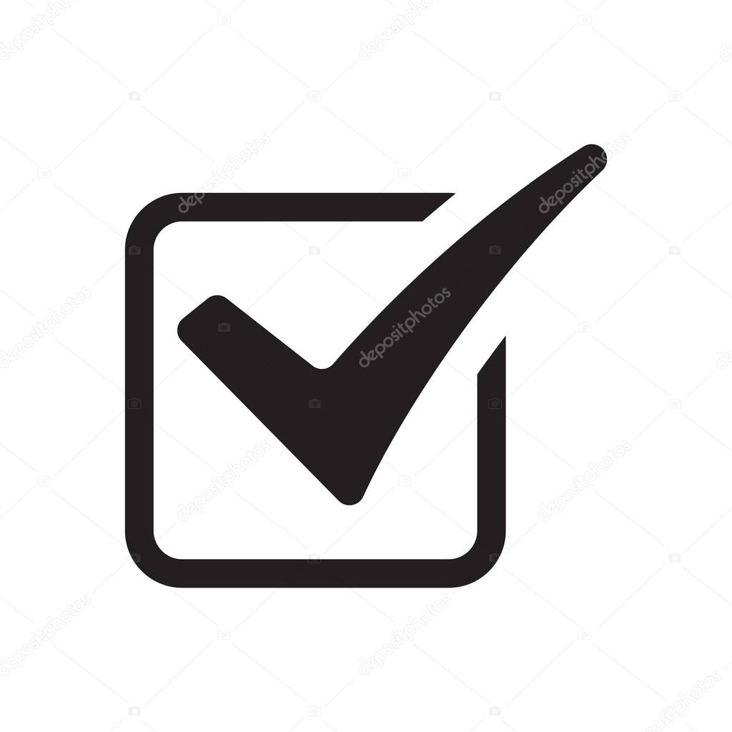APPROVE ICON CONCEPT isolated on white background