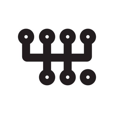 Beyaz arka plan üzerinde dişli üst karakter simgesi kavramı