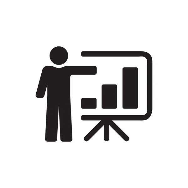 Teaching Icon Concept White Background — Stock Photo, Image