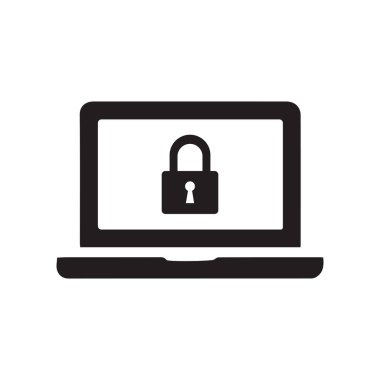 Beyaz arka plan üzerinde bağlantı simgesi kavramı güvenli