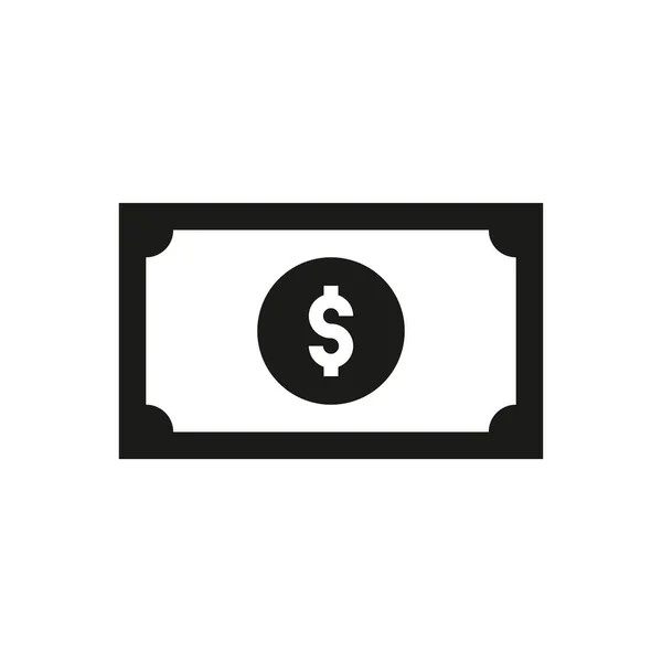 Money Icon Concept Sfondo Bianco — Foto Stock