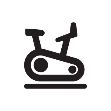 Egzersiz bisikleti simgesi kavramı