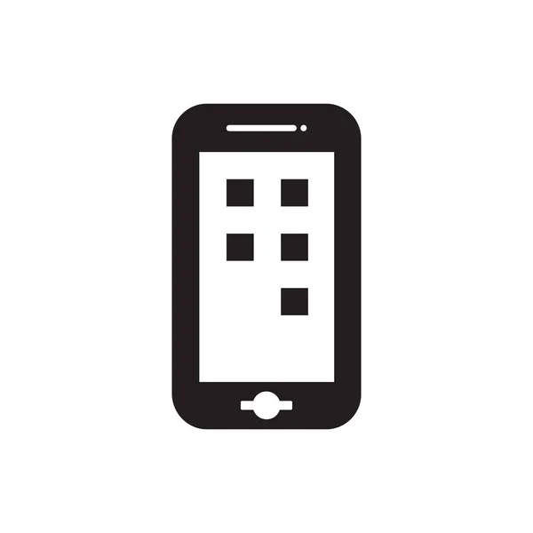 Mobile Phone Icon Concept — Stok Foto