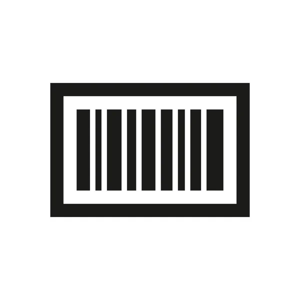 Čárový Kód Ikony Koncept Izolovaných Bílém Pozadí — Stock fotografie