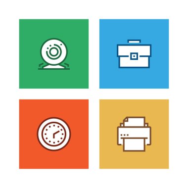 Çalışma alanı satır Icon Set