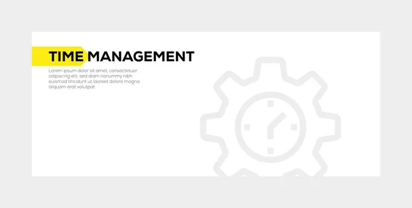 Zeitmanagement-Konzept — Stockfoto