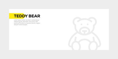 Oyuncak ayı afiş kavramı