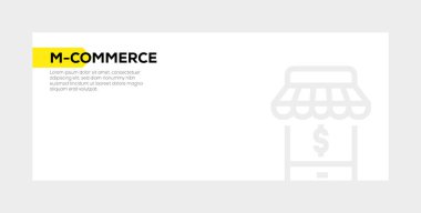 M-ticaret afiş kavramı