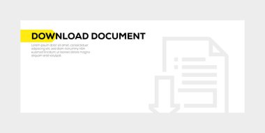 Belge afiş kavramı indir