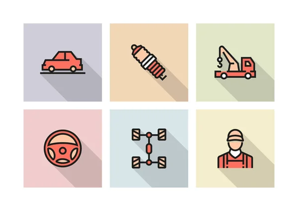Car Service Icon Concept — Stock Photo, Image