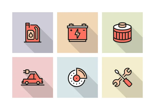 Car Service Icon Concept — Stock Photo, Image