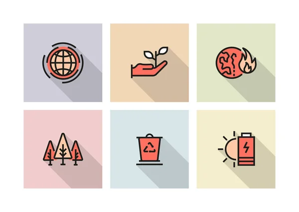 Ecologie Icon Concept Illustration — Photo