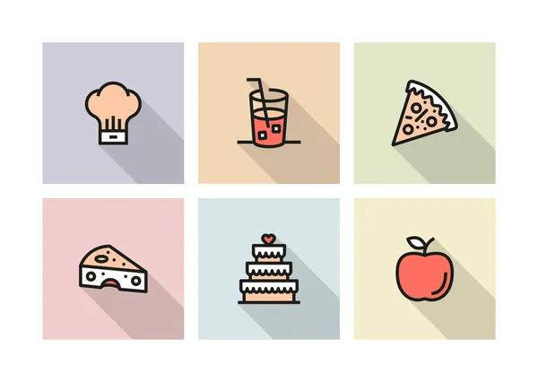 Concept Icon Des Aliments Droits — Photo