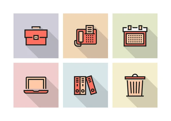 Bureau Icon Concept Illustration — Photo