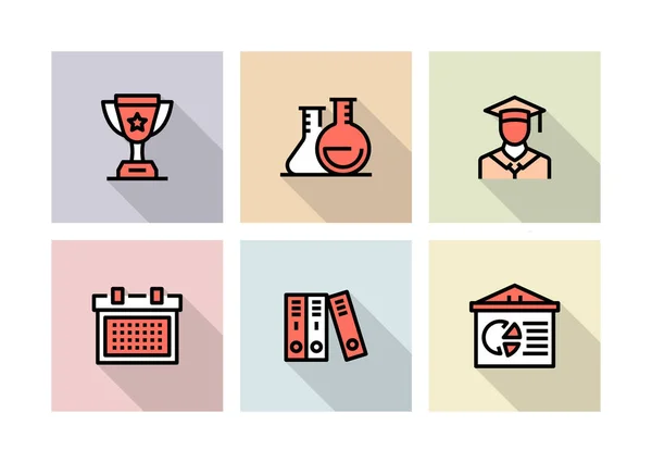 École Icon Concept Illustration — Photo