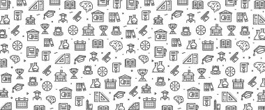  Okul Simge Kavramı İllüstrasyon