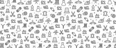  Dikiş Simge Kavramı İllüstrasyon