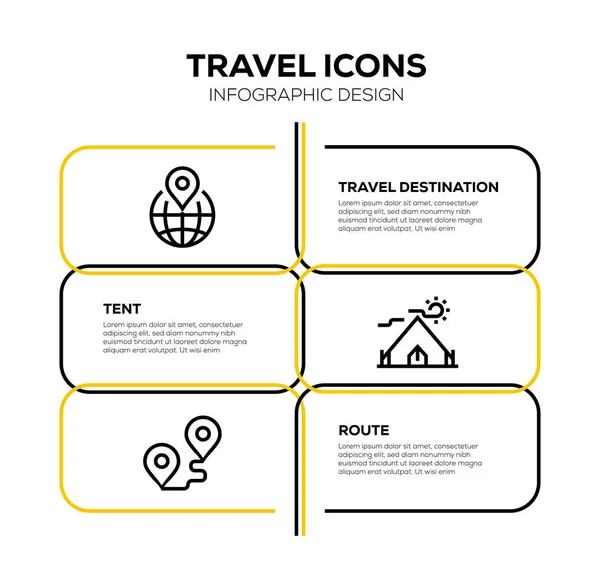 TRAVEL ICON SET, illustration