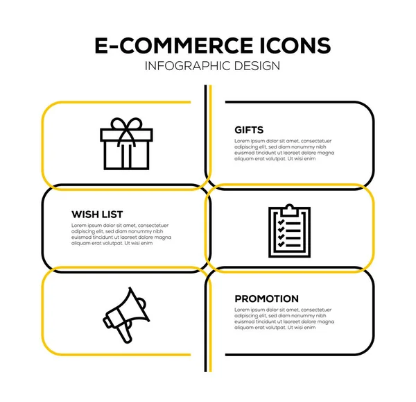 Commerce Symbolset — Stockfoto