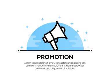 Promosyon Simge Kavramı, illüstrasyon 