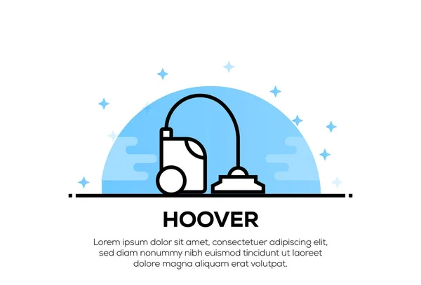 Hoover Icon Conceito Ilustração — Fotografia de Stock