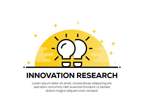 INNOVATION RESEARCH ICON CONCEPT