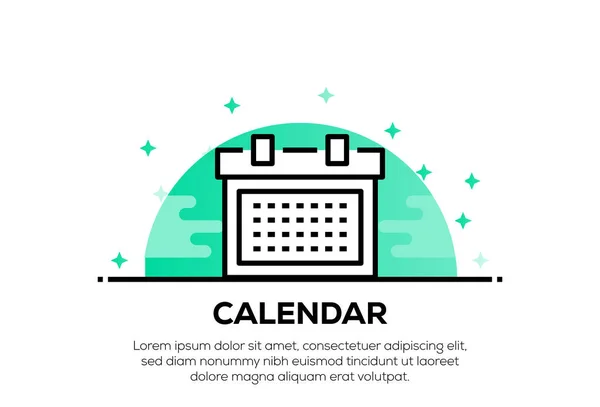 Kalenderkonzept — Stockfoto