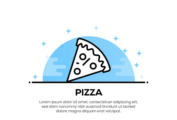 PIZZA ICON CONCEPT