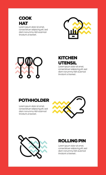 Konzept der Küchenzeile — Stockfoto