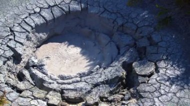Caldera Uzon üzerinde bölge, Kronotsky doğa rezerv. Kamçatka Yarımadası