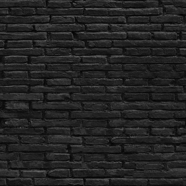 Бесшовная Текстура Черного Брика — стоковое фото