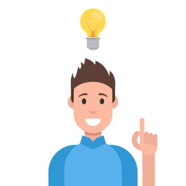 Lamba ampul, fikir adamla.