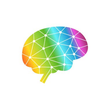 Beyin gücü kavramı. Vektör çizim. 