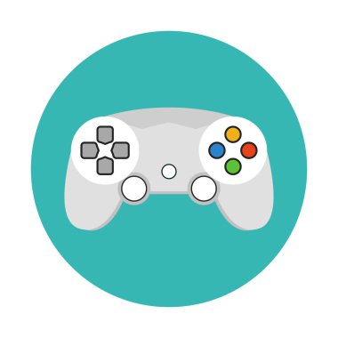 Oyun konsolu vektör çizim