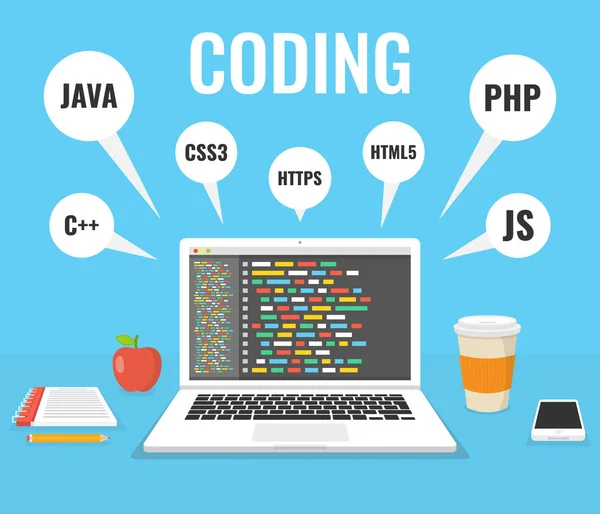 100,000 Java coding Vector Images | Depositphotos