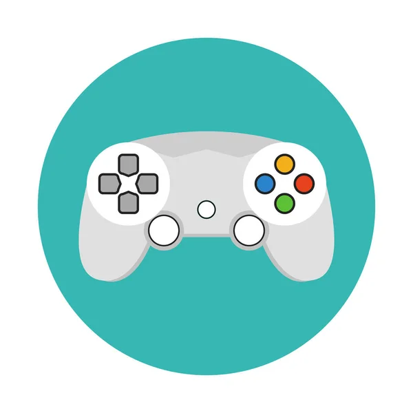 Gaming Console Vectorillustratie — Stockvector