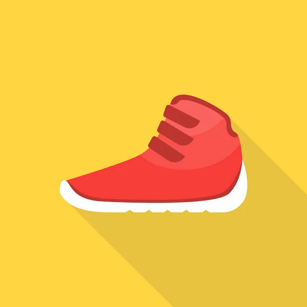 Sneakers Pictogram Vectorillustratie — Stockvector