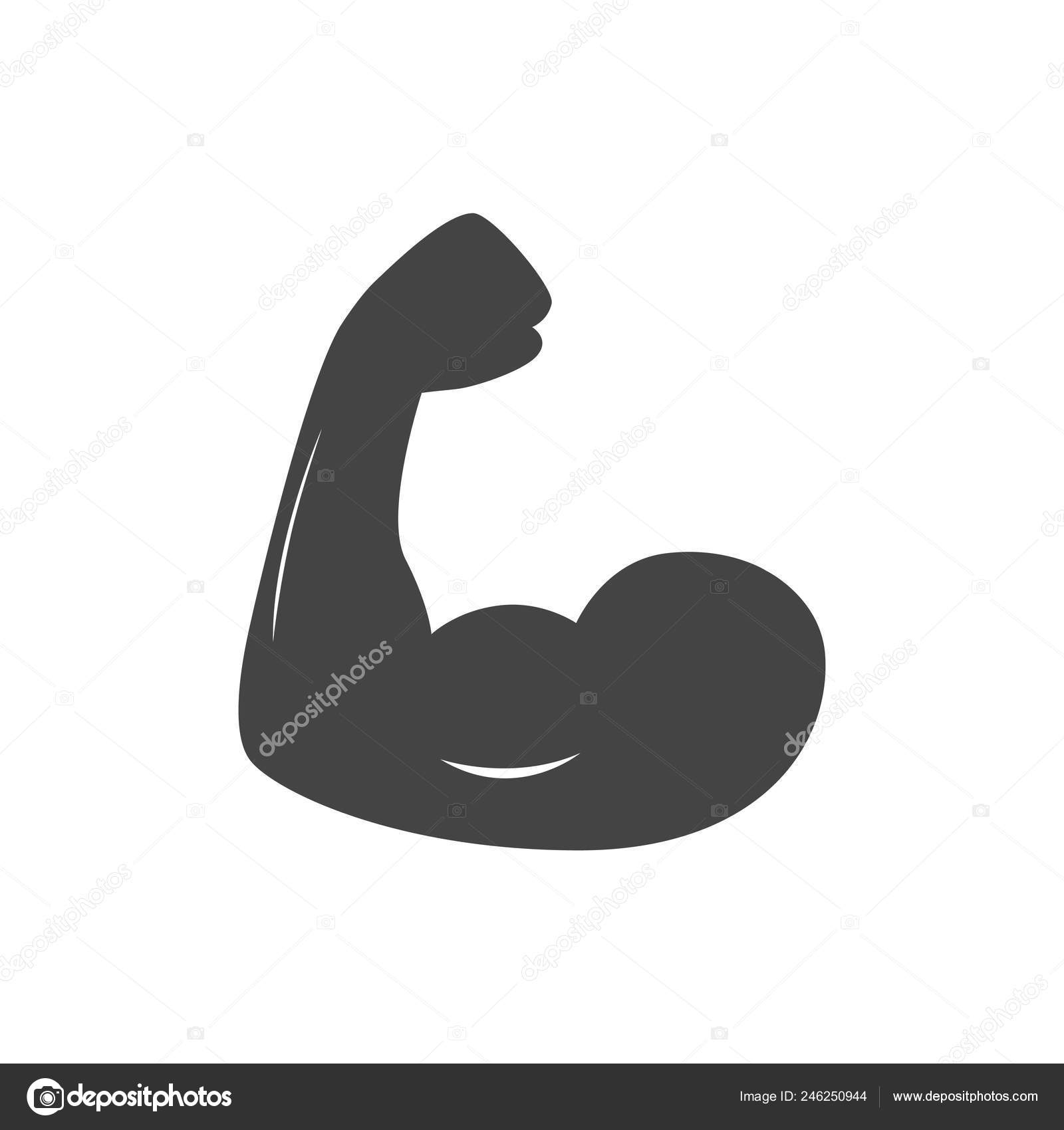 Biceps Strong Arm Colored Flat Cartoon Style Vector Illustration Stock Vector Image by ©alexweb #246250944 Biceps Strong Arm Colored Flat Cartoon Style Vector Illustration Stock Vector Image by ©alexweb #246250944