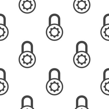 Kilit desen. Vektör çizim.